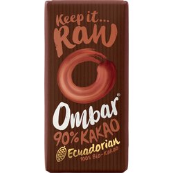 Ombar 90% Rohkakao Bio Roh-Schokolade, 35 g